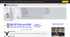 Desktop Screenshot of nudo-de-corbata.com