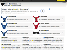 Tablet Screenshot of nudo-de-corbata.com